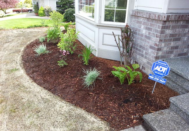 Mulch Installation in Portland example 2